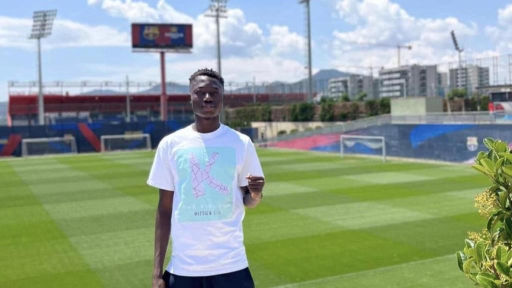 Hafiz Gariba, joia de la generació 2007 que fitxa pel Barça