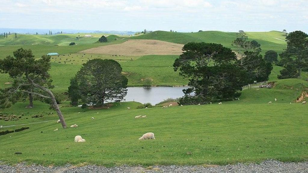 Paisaje de la Comarca (localización ficticia de El Señor de los Anillos)
