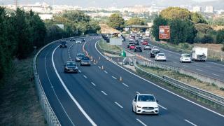 Retenciones en una autopista