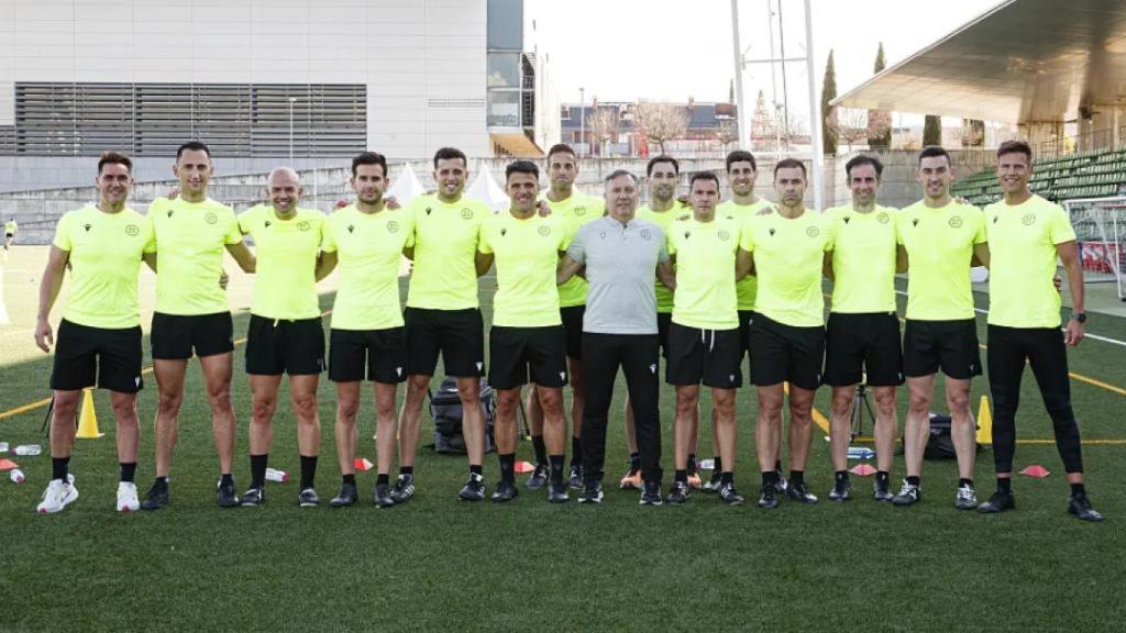 El colectivo arbitral de España festeja un encuentro en las instalaciones del CTA