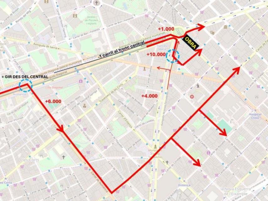 Nuevos itinerarios por los cortes en Comte d'Urgell