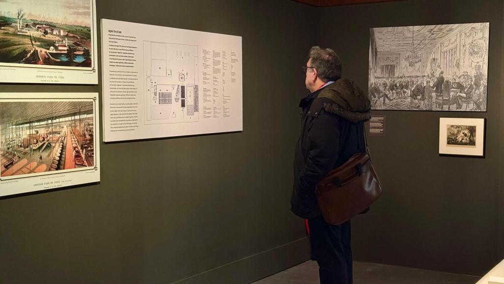 Una de las salas de la exposición sobre el esclavismo en el Museo Marítimo de Barcelona