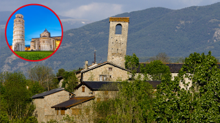 La Torre de Pisa catalana, Santa Eugènia de Nerellà