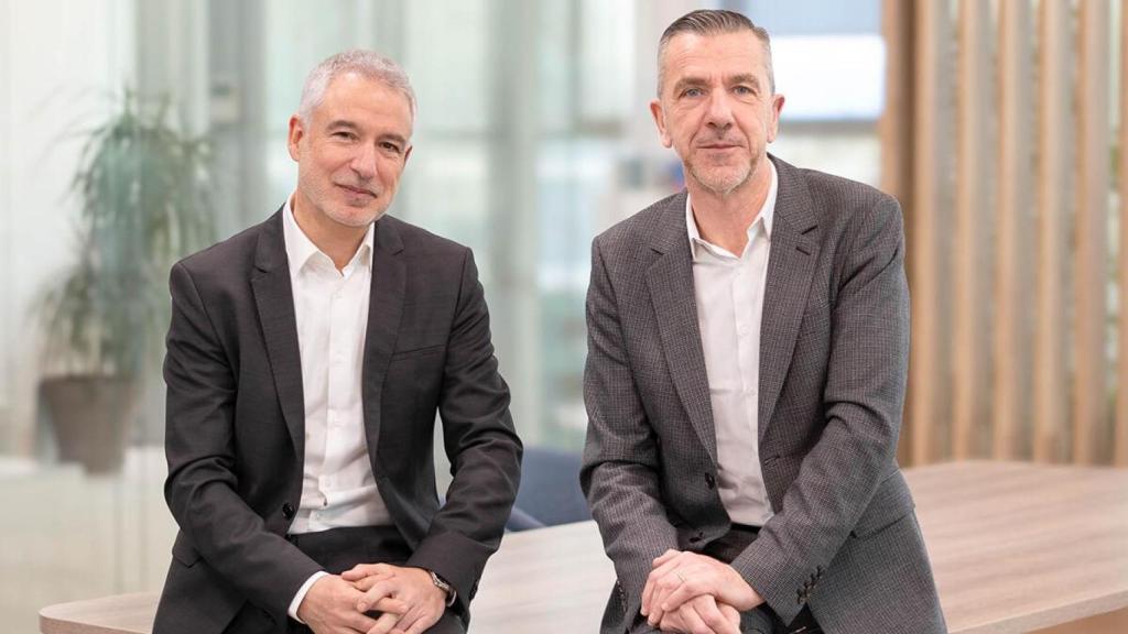 Imagen de Joan Pere Jiménez (izquierda), futuro CEO de Eurofragance