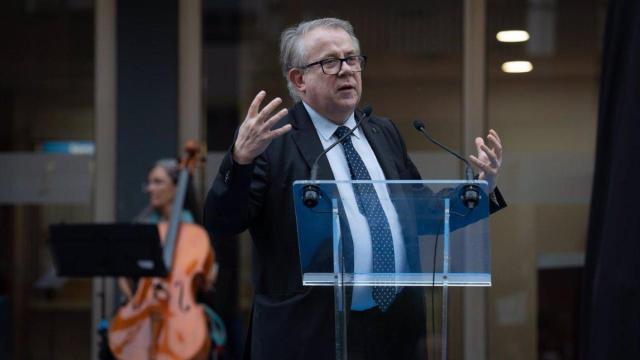 Jaume Padrós, el aún presidente del Colegio de Médicos de Barcelona