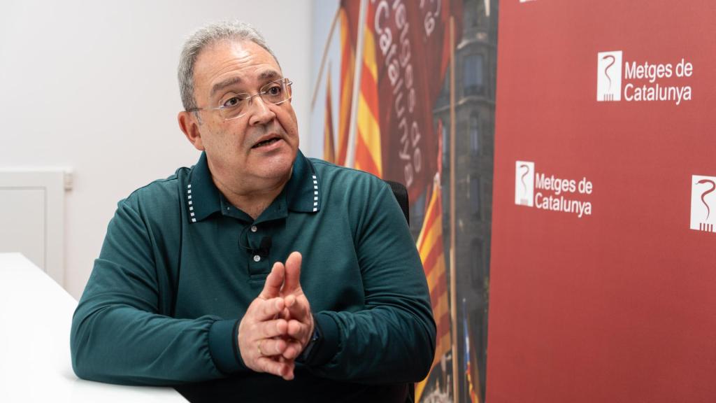 Xavier Lleonart, durante una entrevista reciente con 'Crónica Global'