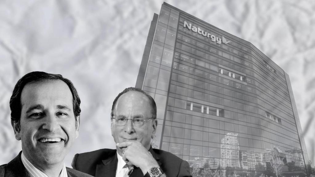Javier de Jaime, hombre fuerte de CVC en España (izq.), y Larry Fink, CEO de Blackrock / CG