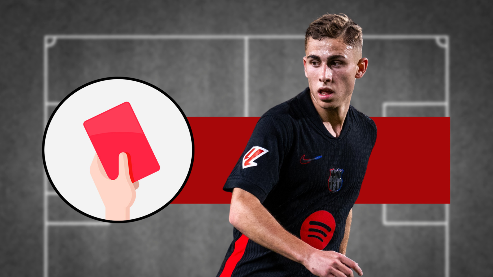 Tarjeta roja: Fermín López