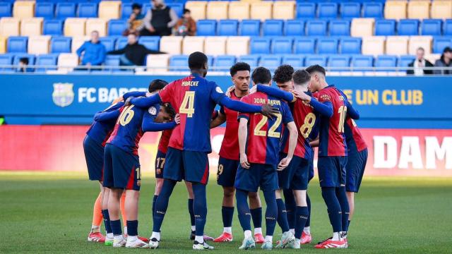 El Barça B se concentra antes de un partido
