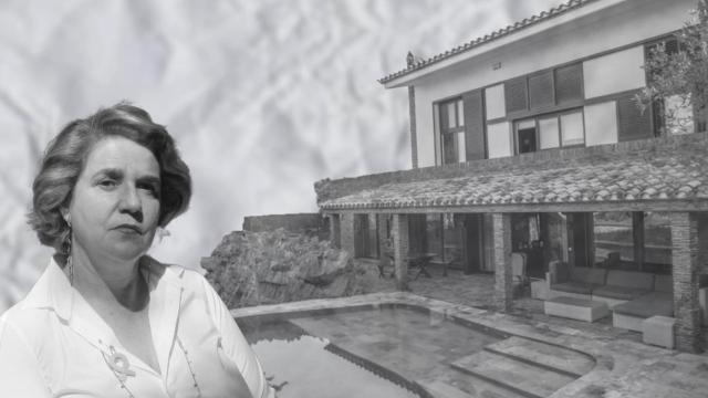 Pilar Rahola y su chalé de Cadaqués, en Girona