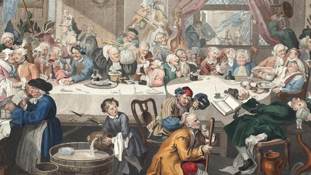 'An Election Entertainment' (1755), William Hogarth