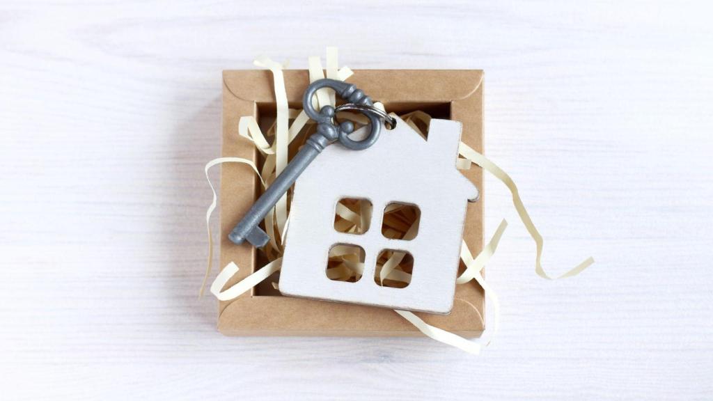 Llavero de una casa