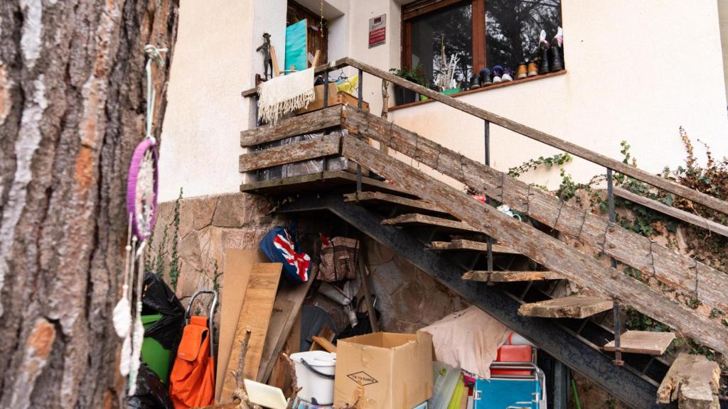 Otra de las viviendas de la antigua colonia del pantano