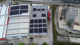 Imagen aérea de Factor Energia en la Pobla de Claramunt