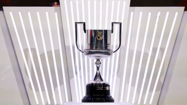 El trofeo de la Copa del Rey 2024-25