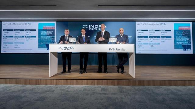 Presentación de resultados de Indra / EP