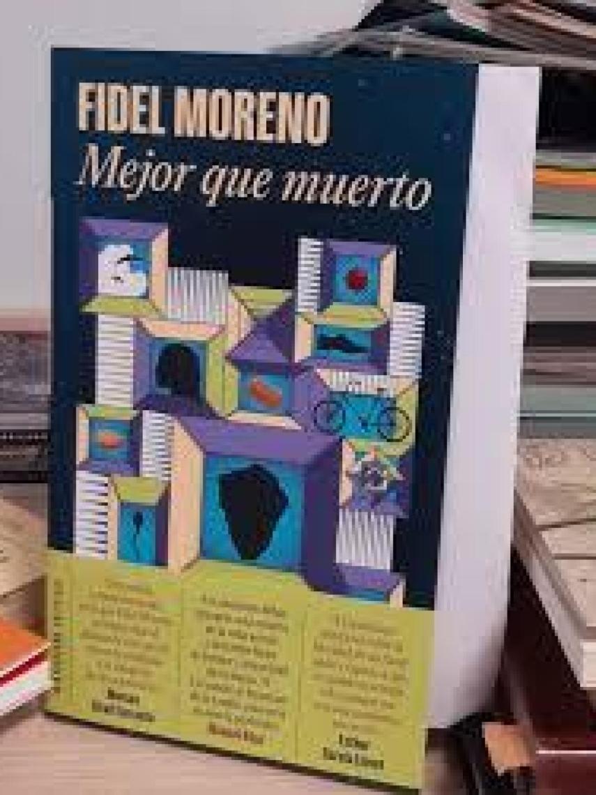Portada del libro de Fidel Moreno