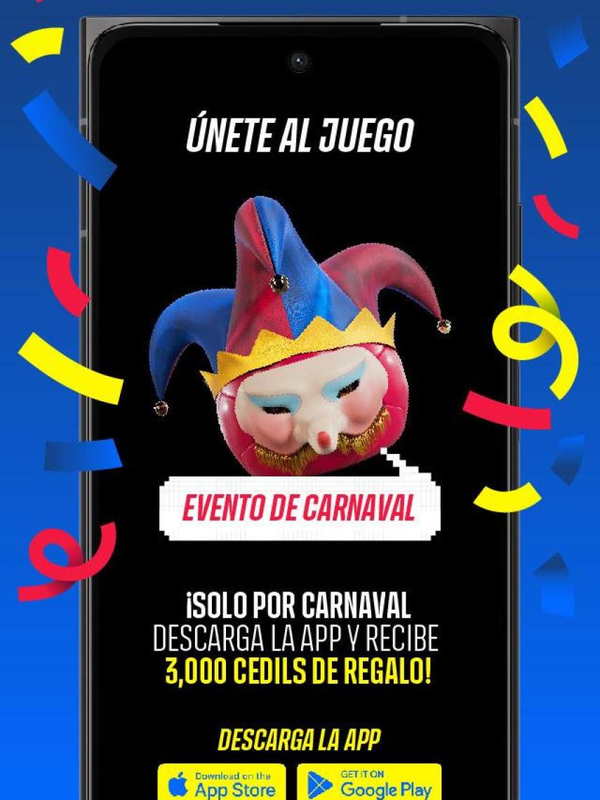 La publicidad de Barça Games en Carnaval para atraer a nuevos usuarios
