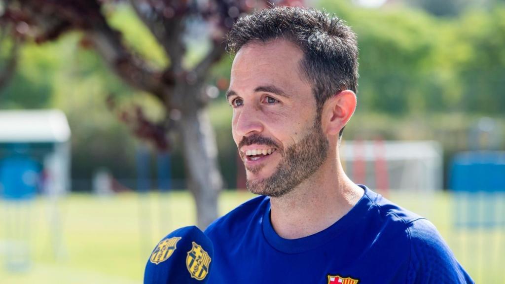 Sergi Milà concede una entrevista a los medios oficiales del Barça