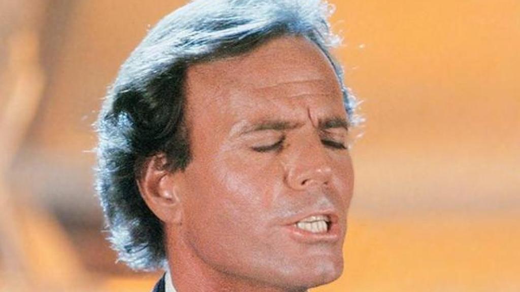 El cantante Julio Iglesias