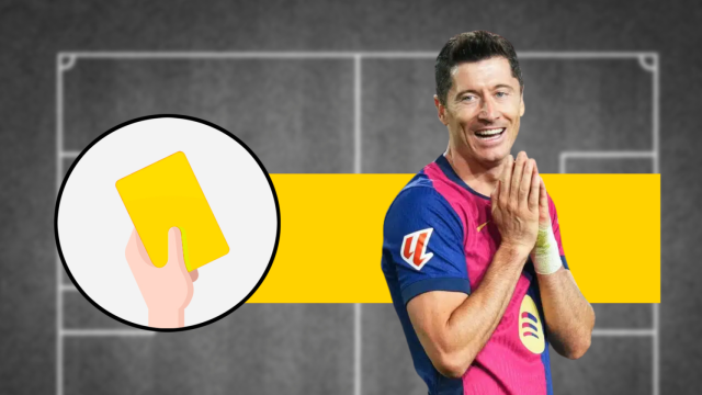 Tarjeta amarilla: Robert Lewandowski