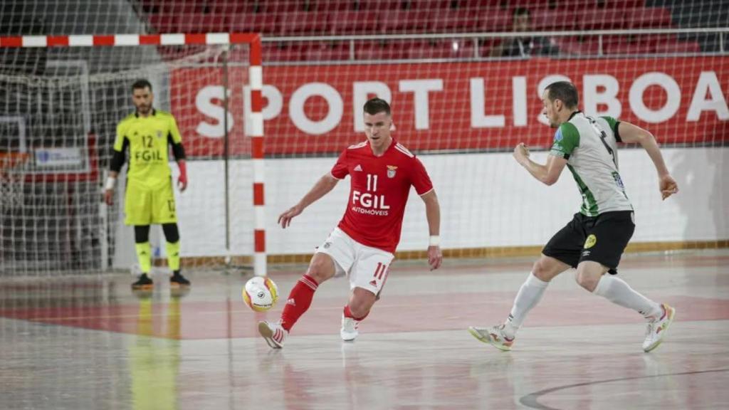 Iván Anatolievich Chishkala, futbolista del Benfica que interesa al Barça de fútbol sala