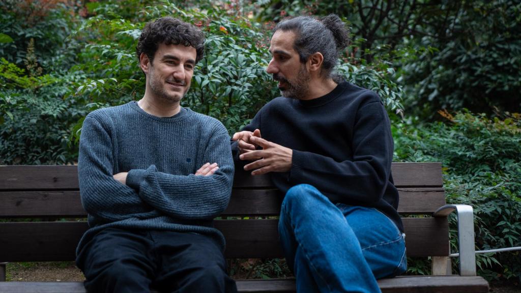 Miki Esparber y Javier Ruiz Caldera