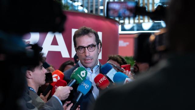 El ministro de Economía, Carlos Cuerpo, en el MWC