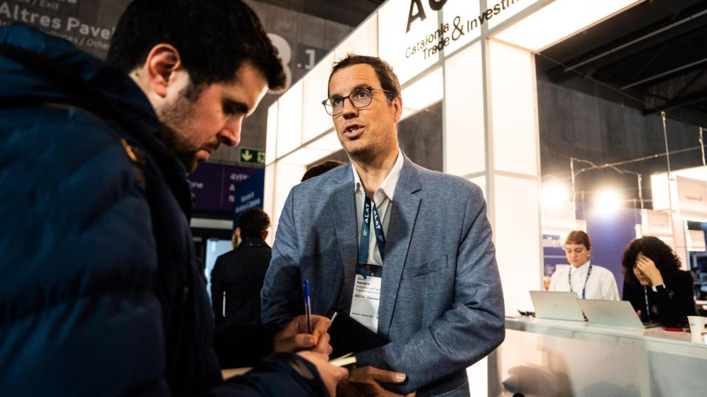 Jordi Aguasca, durante la conversación con Crónica Global