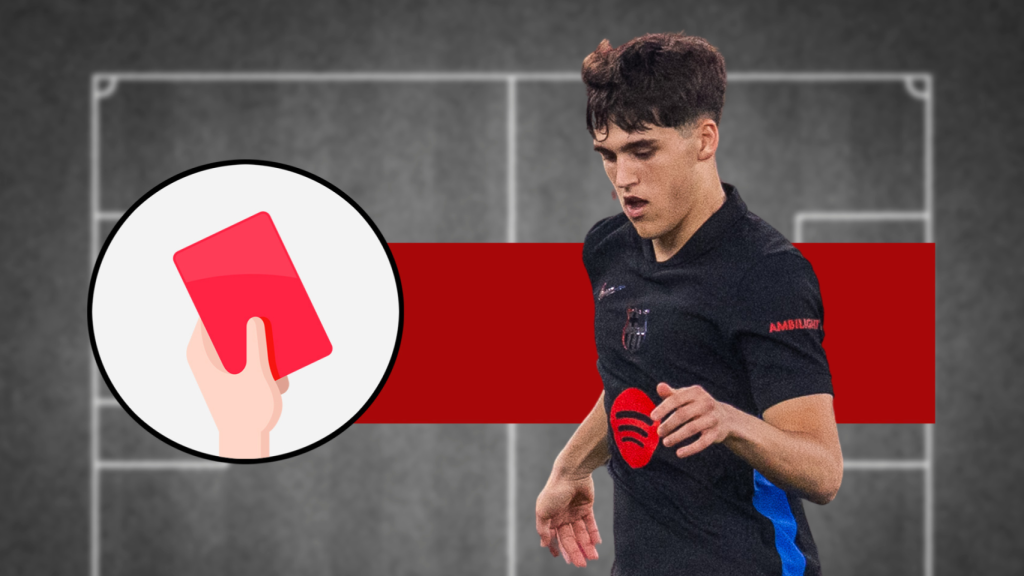 Tarjeta roja: Pau Cubarsí