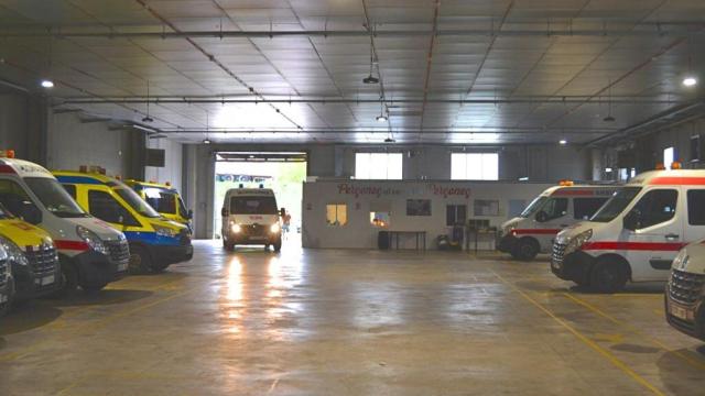 Ambulancias de TSC, una de las tres empresas que han impugnado el concurso