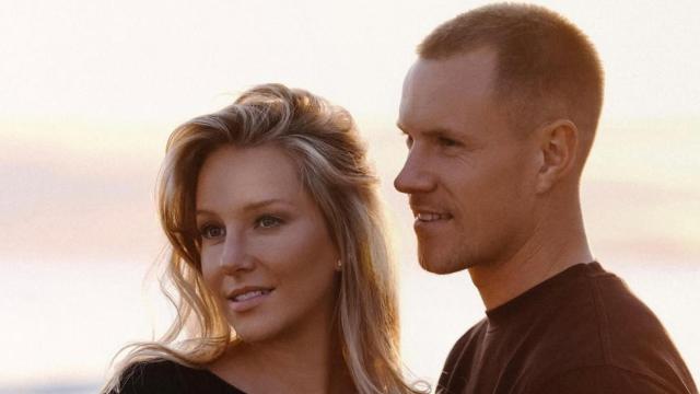 Daniela Jehle y Marc-André Ter Stegen, durante unas vacaciones