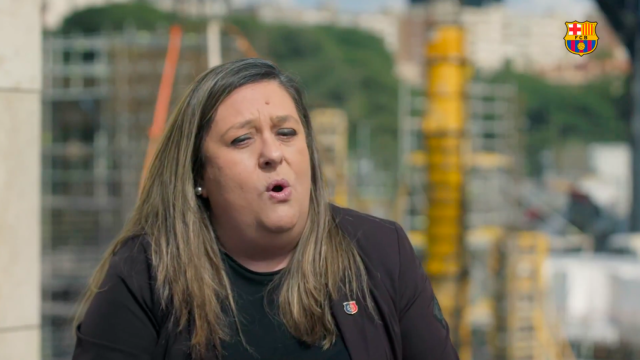 Elena Fort justifica el destrozo de la Grada d'Animació