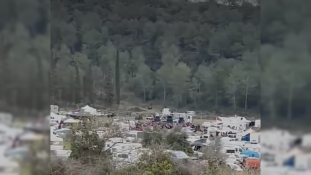 Imágenes de la 'rave' de Aiguamúrcia