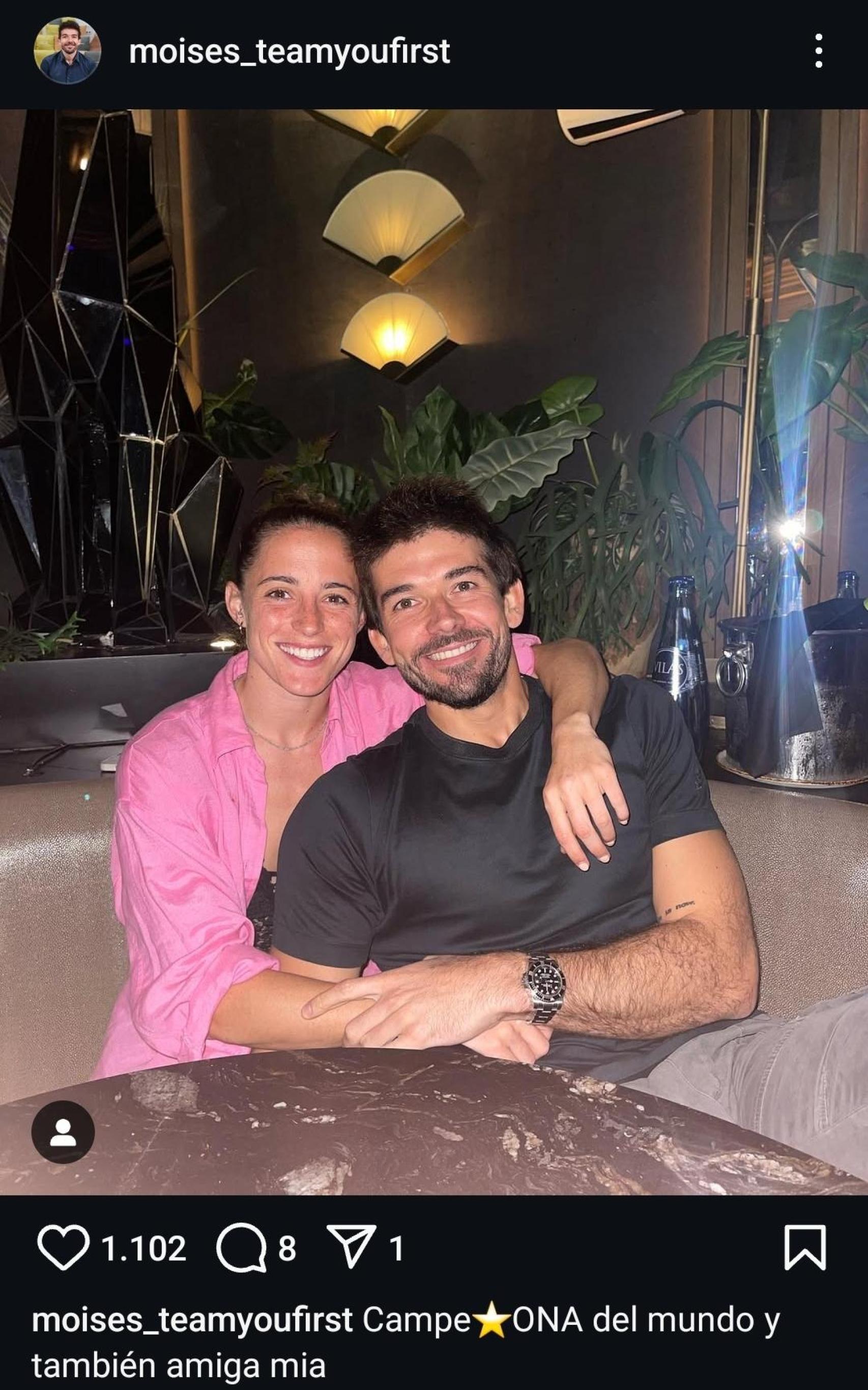 Ona Batlle y Moisés Trillo, prometido de Laia Aleixandri