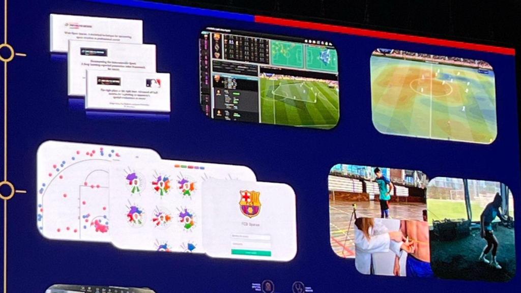 Así estudia el Barça las estadísticas de sus jugadores