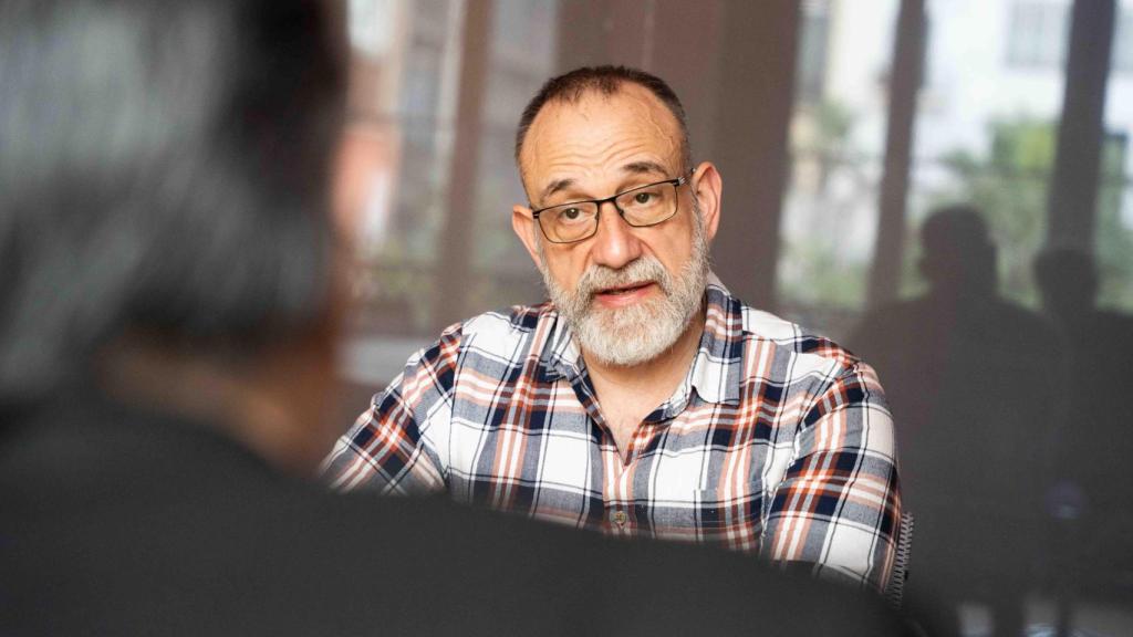 Marc Marginedas durante la entrevista con 'Letra Global'