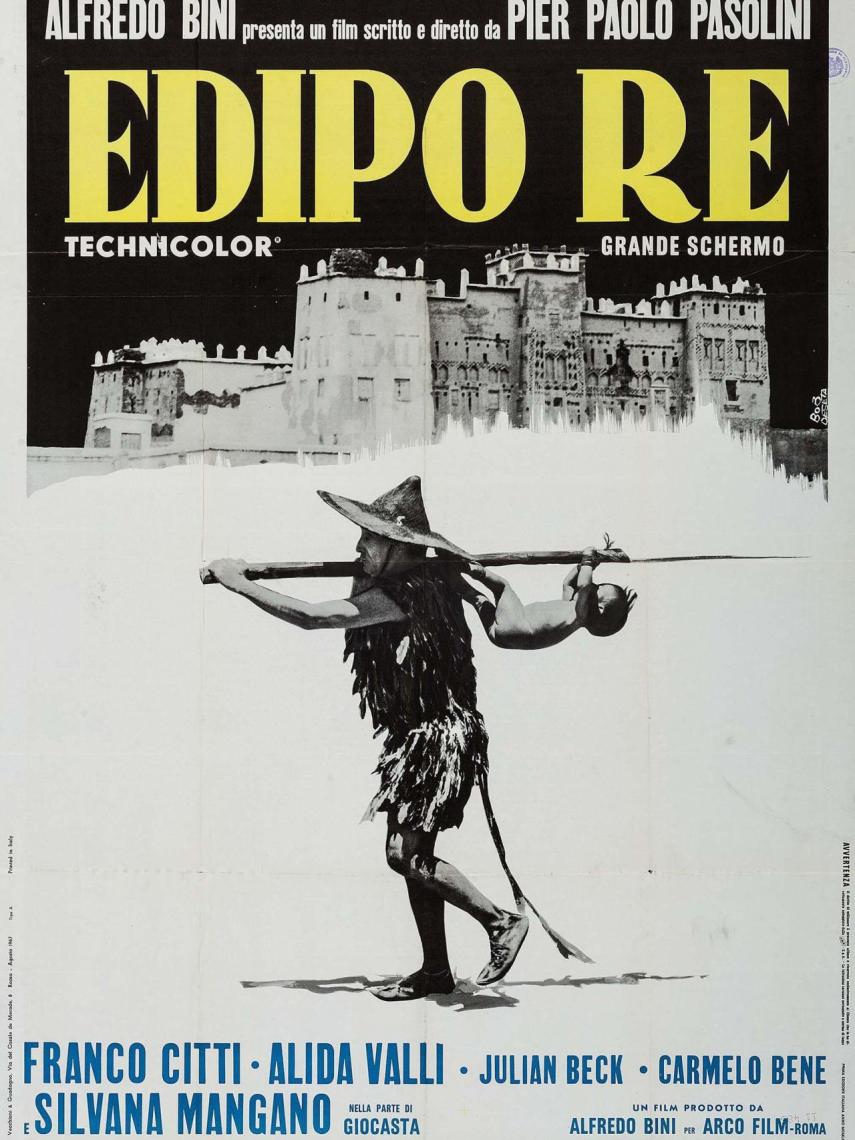 Cartel de 'Edipo Re' de Pasolini