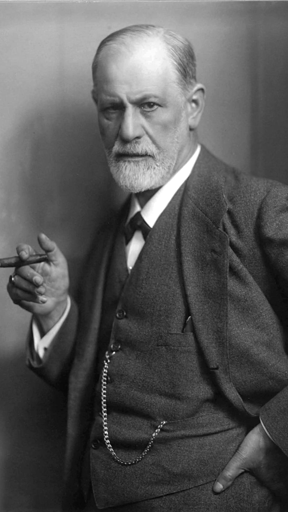 Fotografia de Sigmund Freud