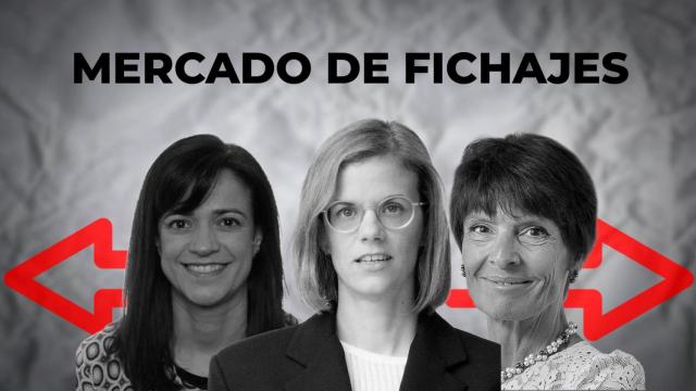 Imagen conjunta de Esther Planas (Fundación La Caixa), Anne-Catherine Berner (Grifols) y Margarita Salvans (Banco Sabadell)