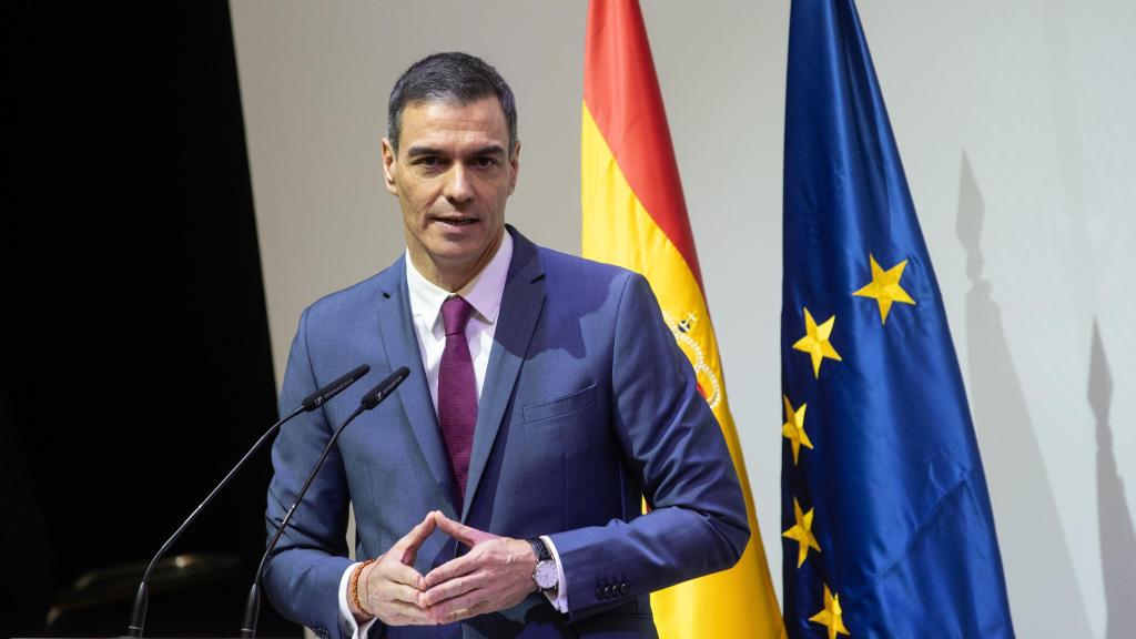 Pedro Sánchez en marzo de 2025