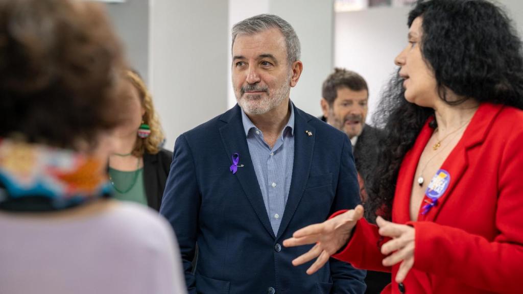 Jaume Collboni, alcalde de Barcelona, en la inauguración de la sede