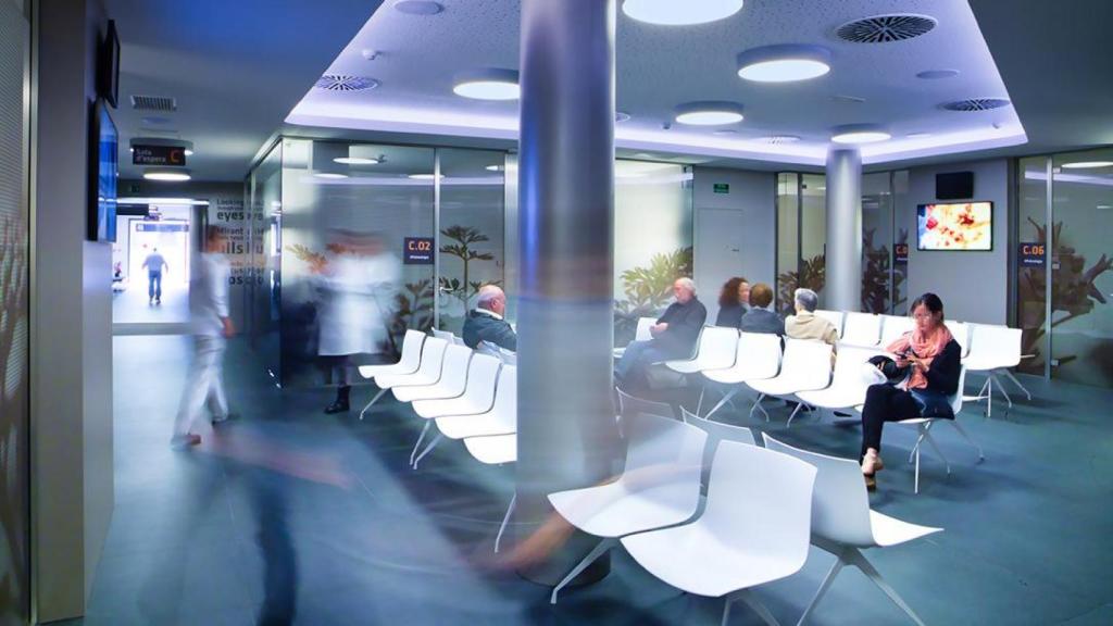 Dispositivo de oftalmología afiliado a Agrupació Mutua