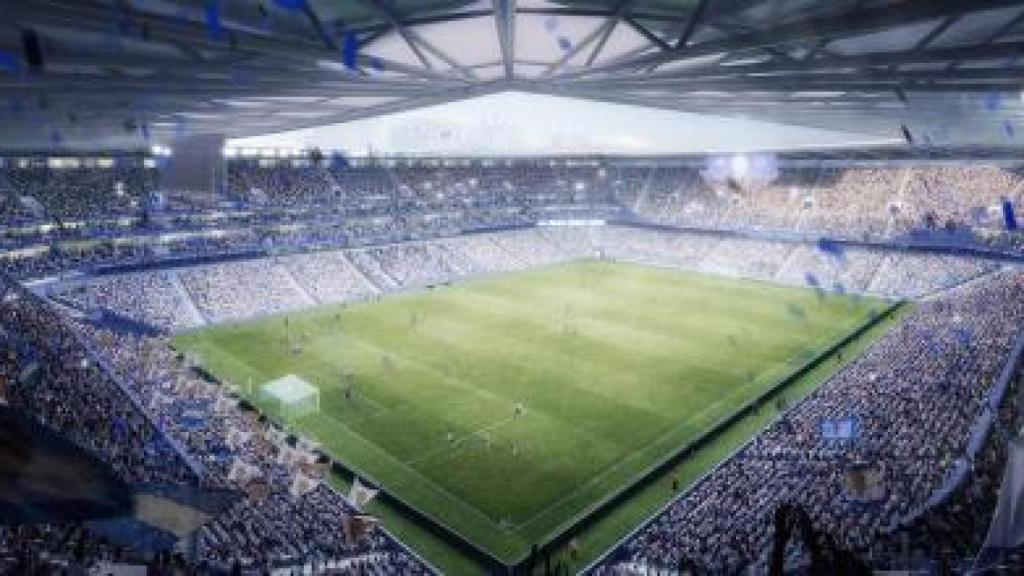 Imagen virtual de la Nueva Romareda