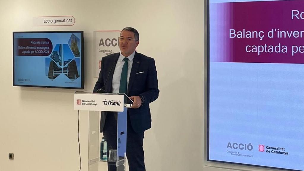 El conseller de Empresa y Trabajo de la Generalitat de Catalunya, Miquel Sàmper