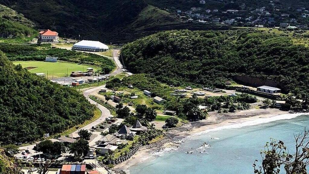 Isla Montserrat en el Caribe