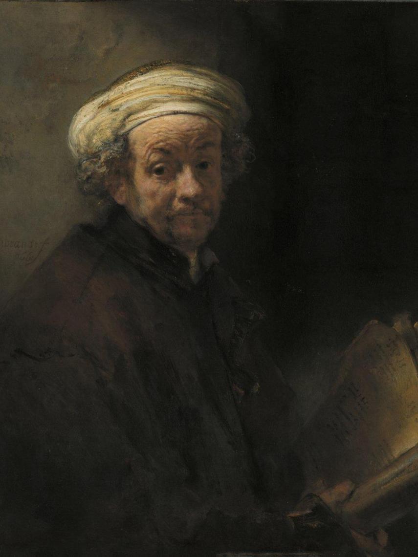 ‘Autorretrato como el apóstol san Pablo’ (1661), de Rembrandt.
