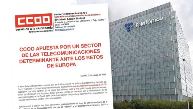 CCOO pide una Europa “fuerte” en el sector de las telecomunicaciones