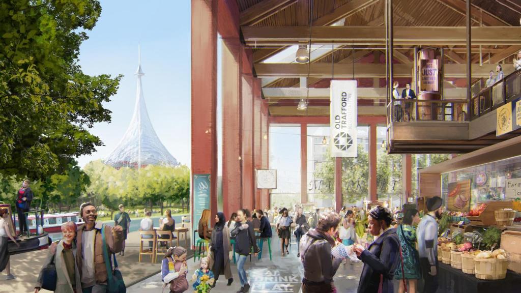 Los exteriores del nuevo Old Trafford, llenos de actividades por hacer (2)