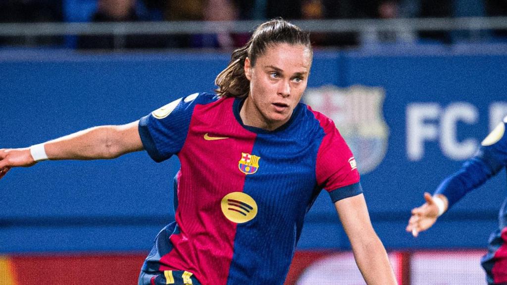 Ewa Pajor, autora de dos goles contra el Real Madrid en la Copa de la Reina
